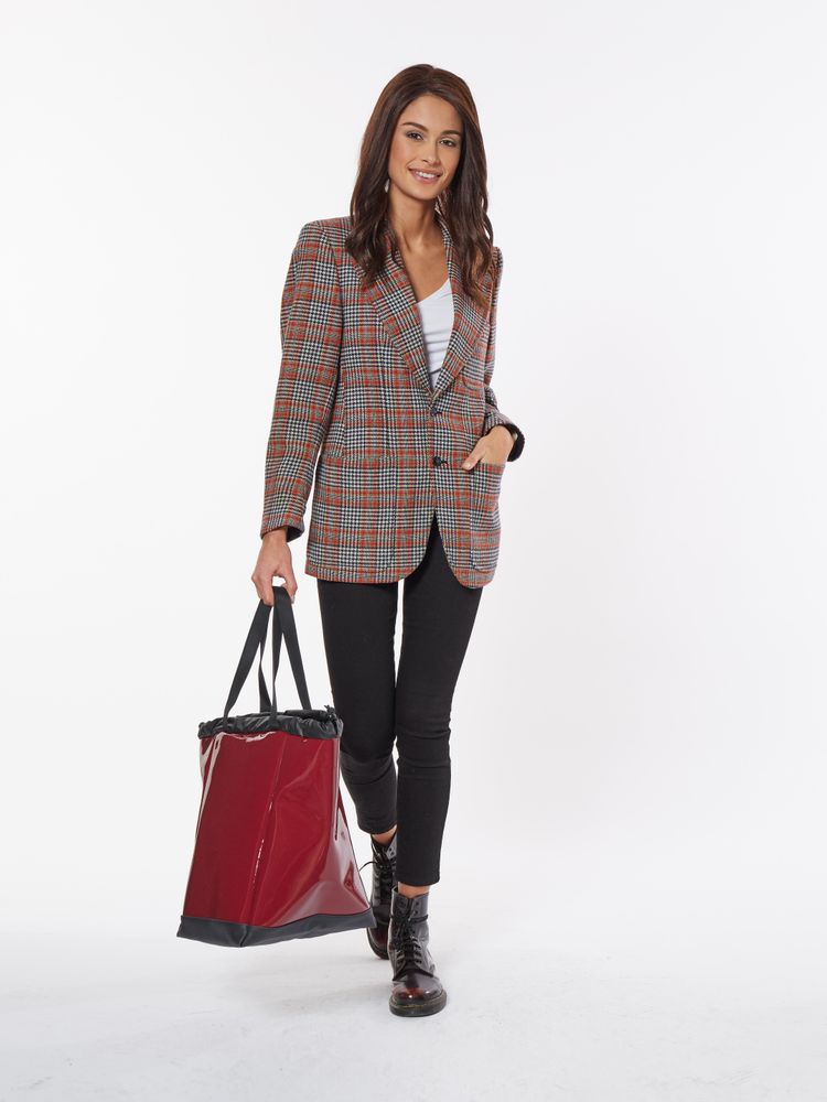 Sacs et cabas - SAC BIG BOAT VERNIS BORDEAUX L - DALZOTTO