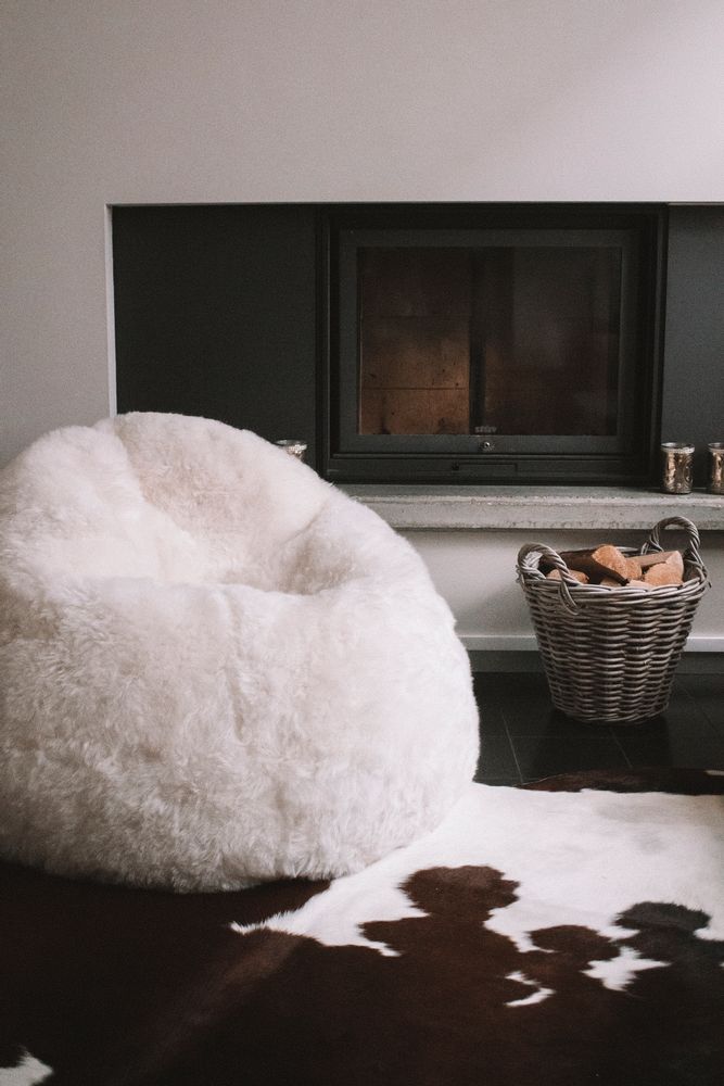 Objets de décoration - Pouf de Mouton - SKIN.LAND