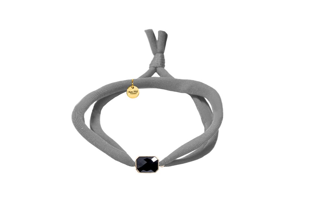 Bijoux - Hexa Quartz Noir - MON PTIT BRASSLET