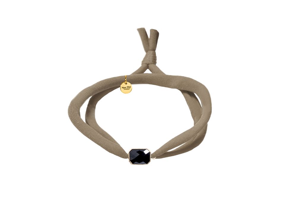 Bijoux - Hexa Quartz Noir - MON PTIT BRASSLET