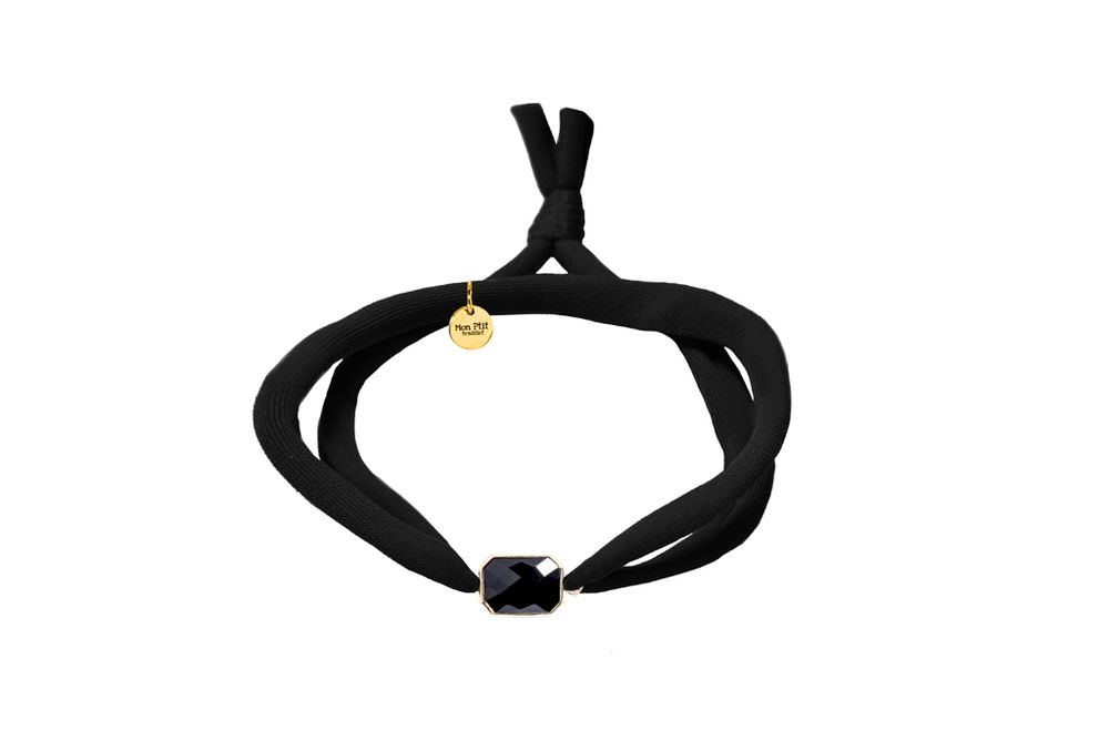 Bijoux - Hexa Quartz Noir - MON PTIT BRASSLET