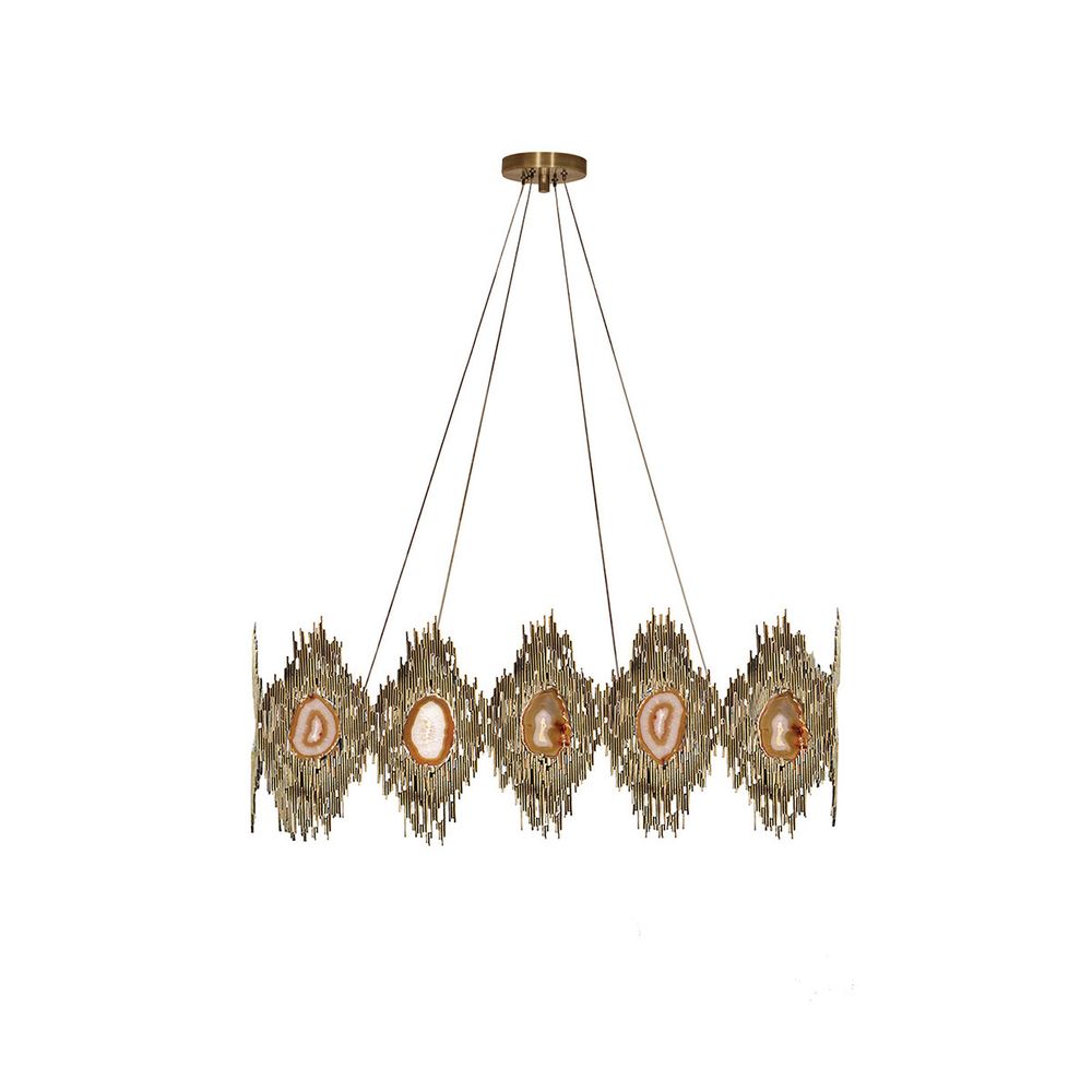 Office furniture and storage - Vivre Rectangular Chandelier  - COVET HOUSE