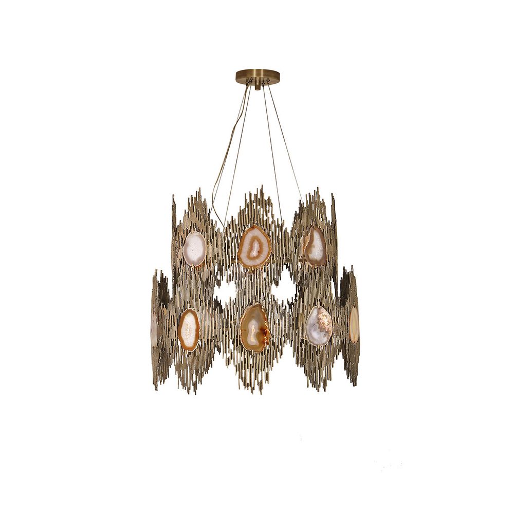 Office furniture and storage - Vivre 2 Rings Chandelier - COVET HOUSE