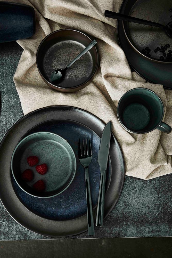 Everyday plates - RAW Metallic Brown, Midnight Blue & Northern Green - AIDA