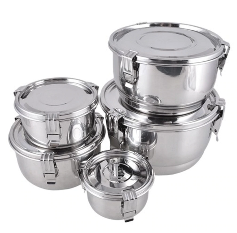 Small household appliances - Stainless Steel Airtight Food Container - Zero-waste and plastic-free - LIFE WITHOUT PLASTIC