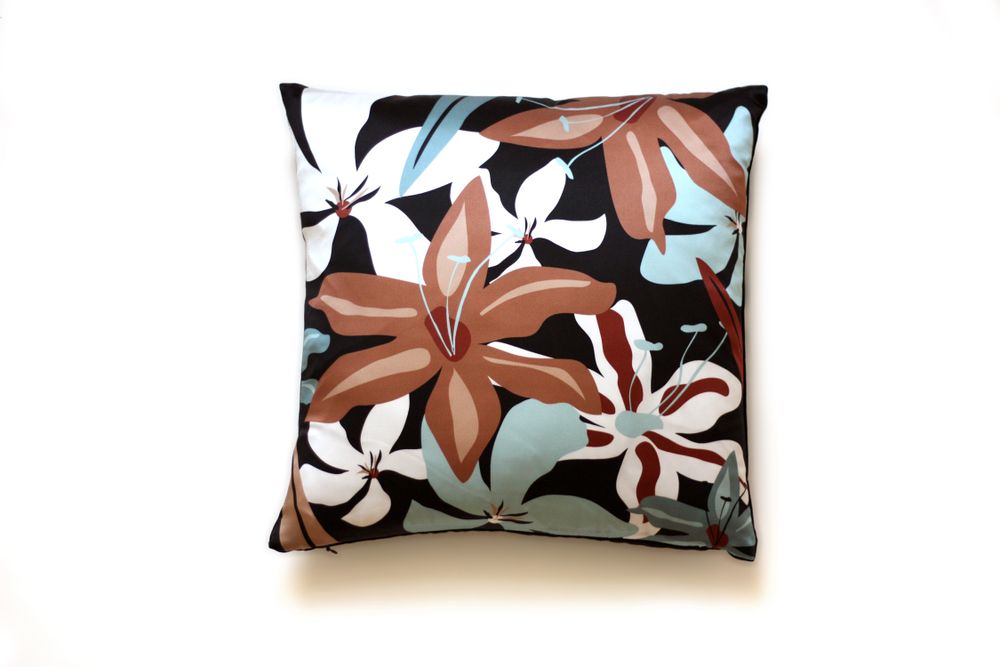 Fabric cushions - DALILA silk cushion - MY FRIEND PACO
