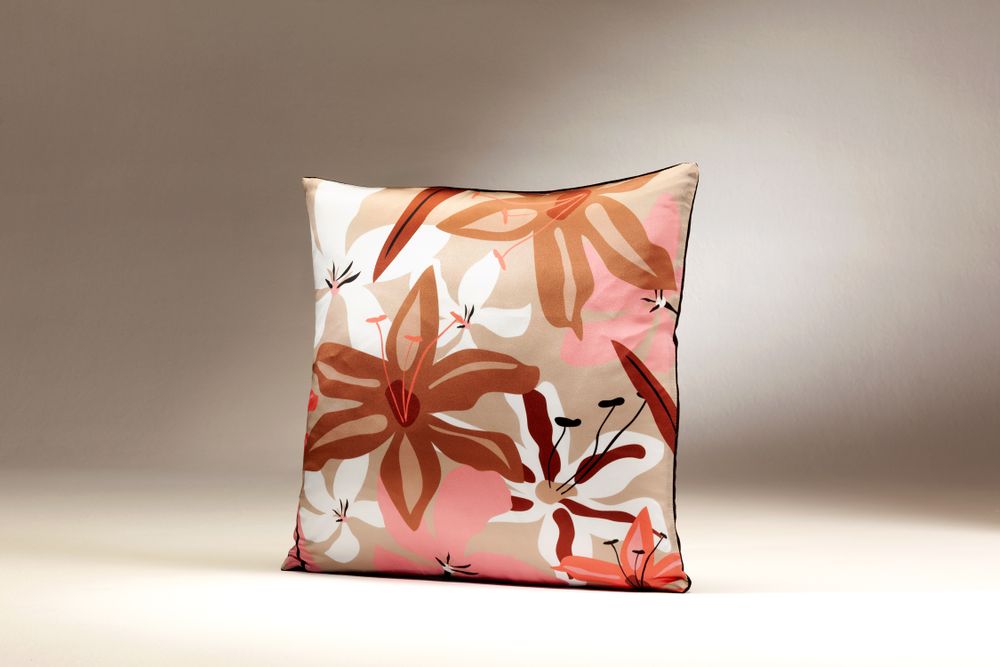 Fabric cushions - DALILA silk cushion - MY FRIEND PACO