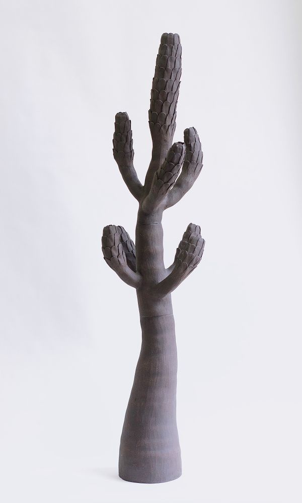 Sculptures, statuettes et miniatures - Sculpture Grand Cactus Ecailles - ATELIERNOVO