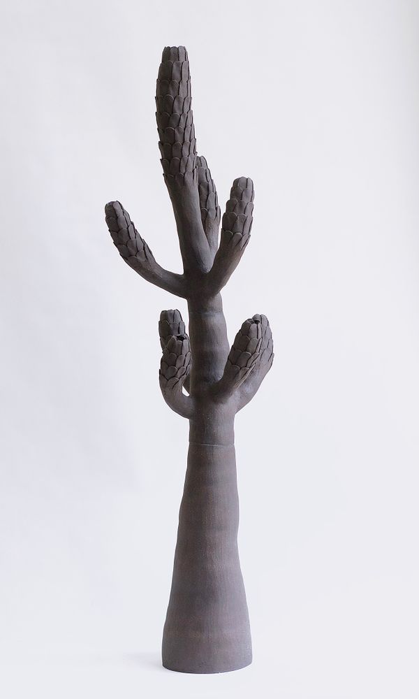 Sculptures, statuettes et miniatures - Sculpture Grand Cactus Ecailles - ATELIERNOVO