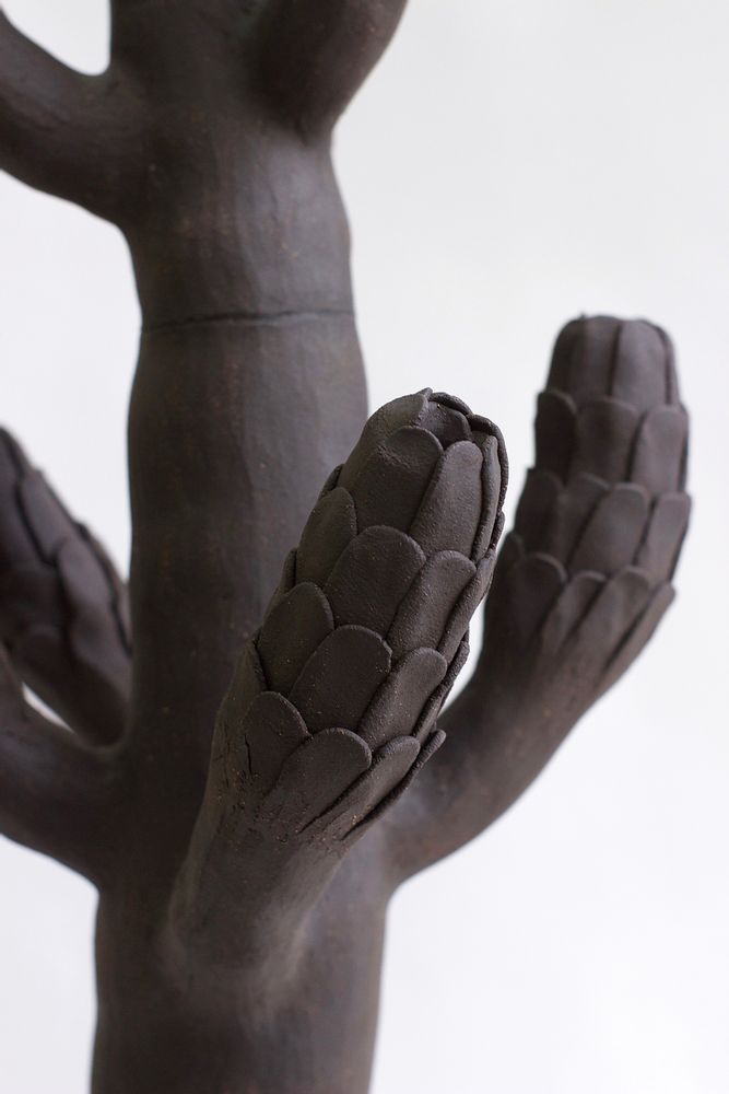 Sculptures, statuettes et miniatures - Sculpture Grand Cactus Ecailles - ATELIERNOVO