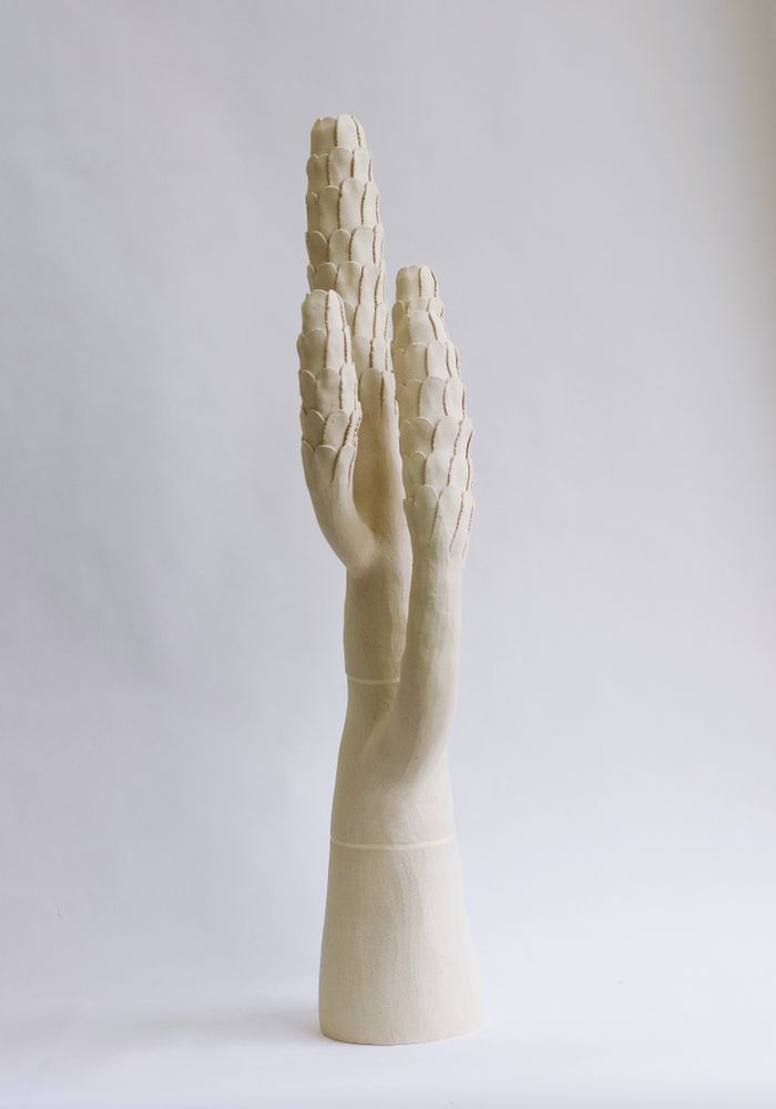 Sculptures, statuettes and miniatures - White Tree Scales Sculpture - ATELIERNOVO