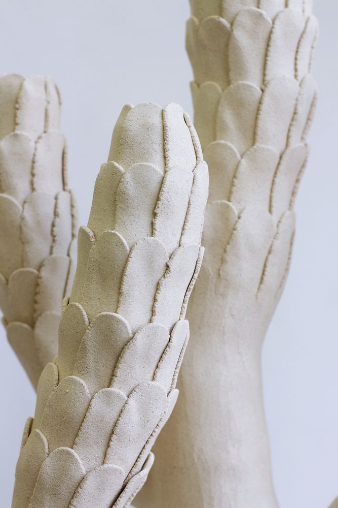 Sculptures, statuettes and miniatures - White Tree Scales Sculpture - ATELIERNOVO