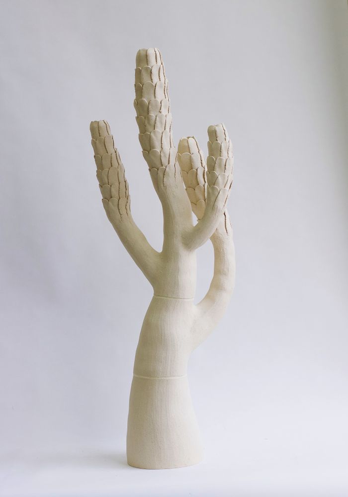 Sculptures, statuettes and miniatures - White Tree Scales Sculpture - ATELIERNOVO