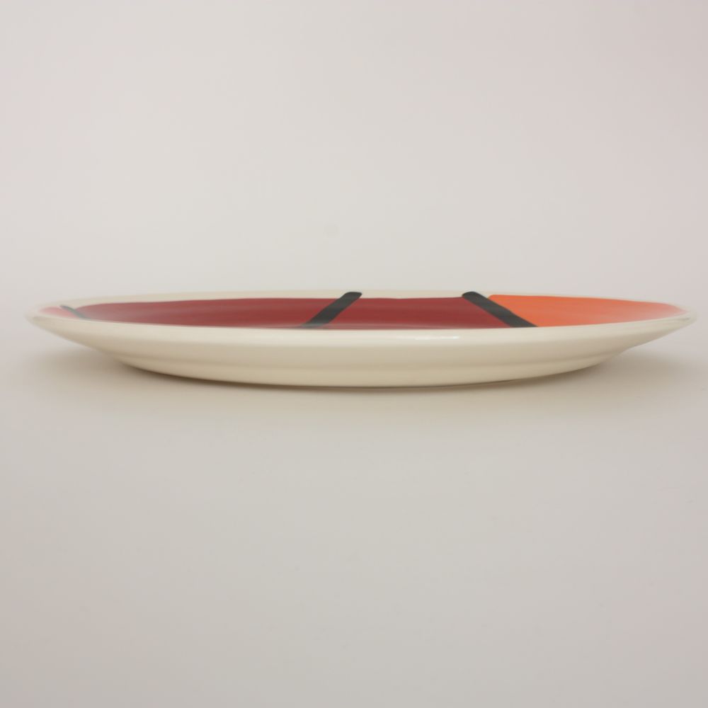 Decorative objects - Hand-paintend ceramic platter Fish - ATELIERNOVO