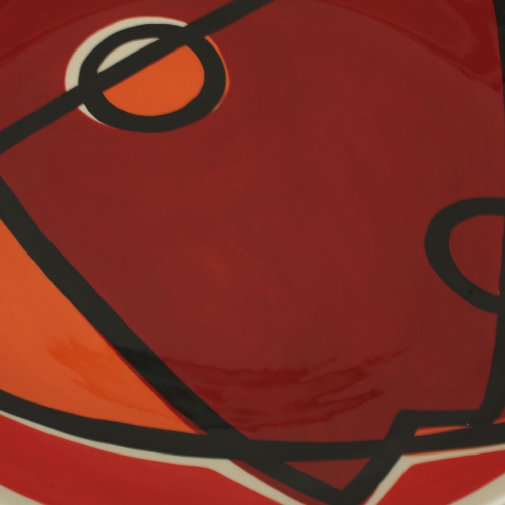 Decorative objects - Hand-paintend ceramic platter Fish - ATELIERNOVO