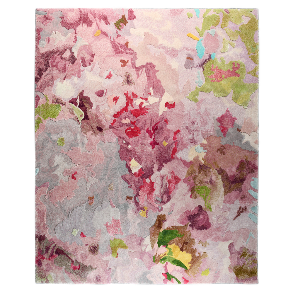 Tapis sur-mesure - 'NEW YORK BLOSSOM' - HF-001 - HANRAD BESPOKE RUGS