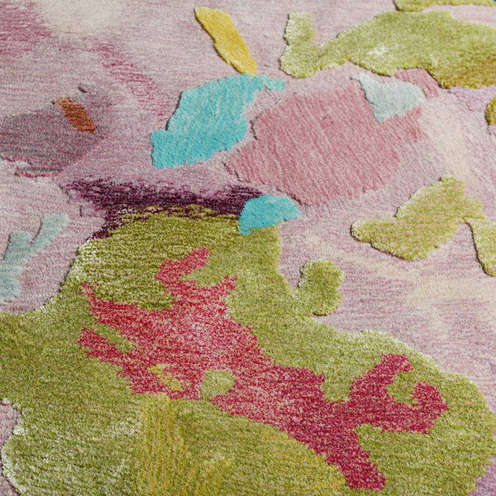 Tapis sur-mesure - 'NEW YORK BLOSSOM' - HF-001 - HANRAD BESPOKE RUGS