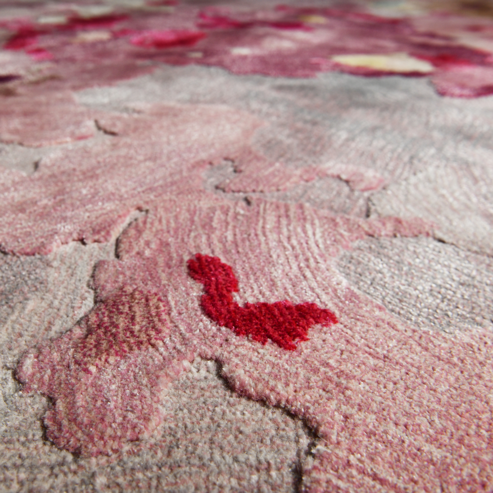 Tapis sur-mesure - 'NEW YORK BLOSSOM' - HF-001 - HANRAD BESPOKE RUGS