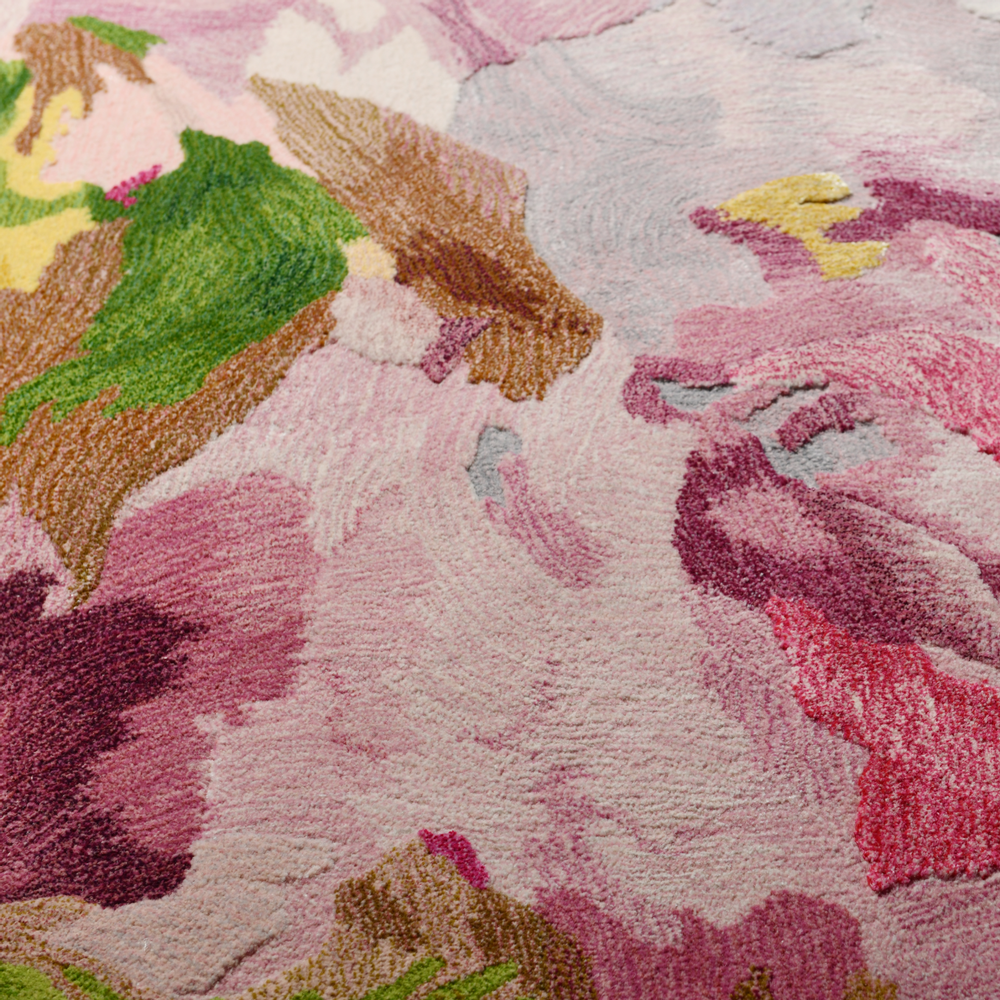 Tapis sur-mesure - 'NEW YORK BLOSSOM' - HF-001 - HANRAD BESPOKE RUGS