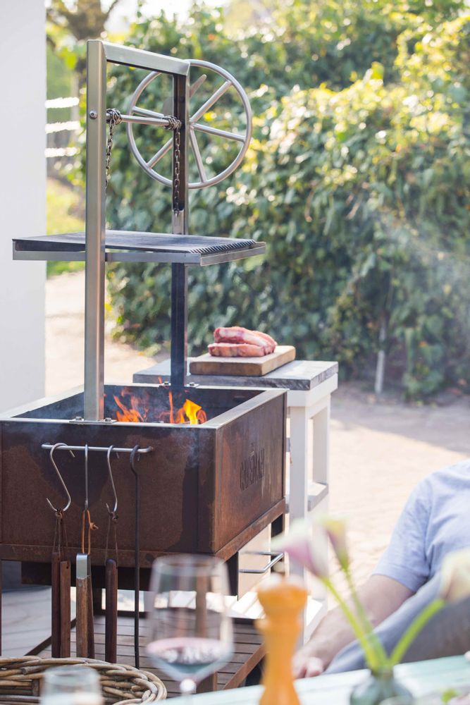 Barbecues - The Caveman Grill 'Classic' - Outdoor Barbecue - CAVEMAN GRILL
