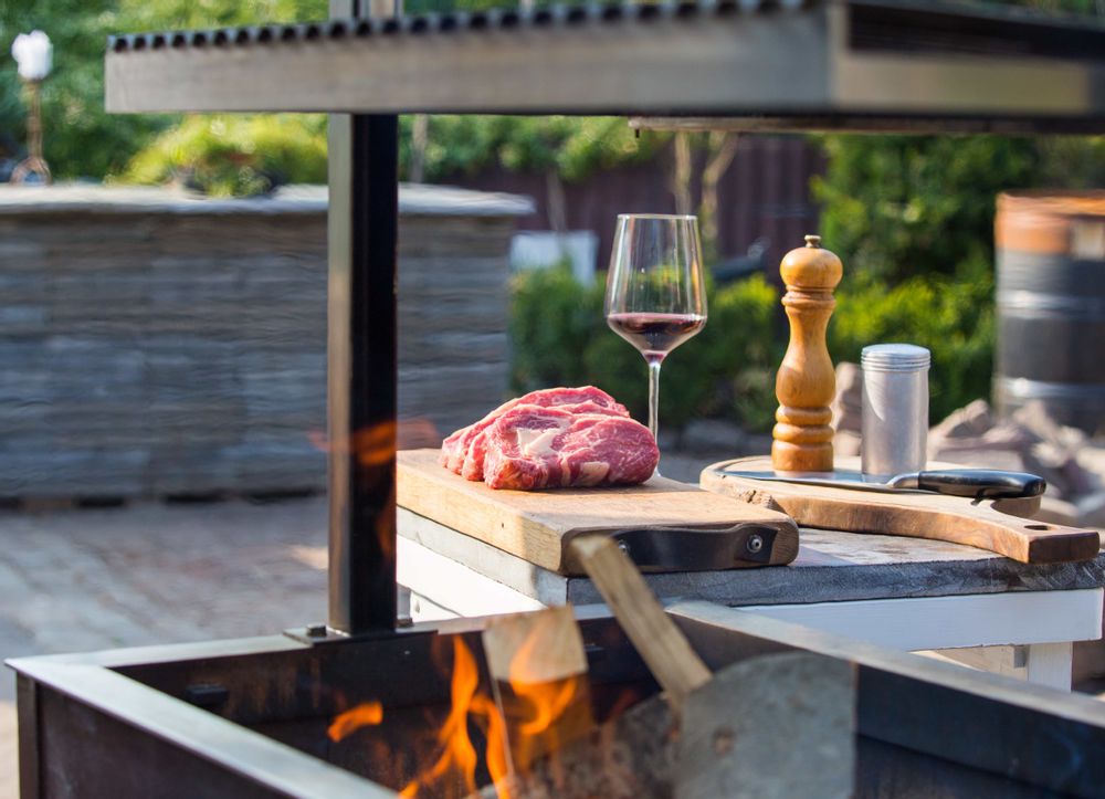 Barbecues - The Caveman Grill 'Classic' - Outdoor Barbecue - CAVEMAN GRILL