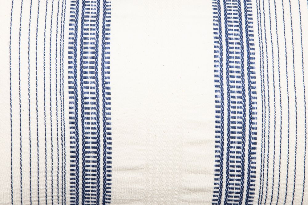 Fabric cushions - LOLA PILLOW, Indigo - COUTUME