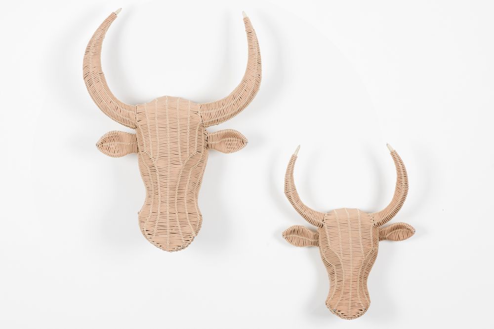 Decorative objects - ROPE ANIMALS HEADS - MAHATSARA