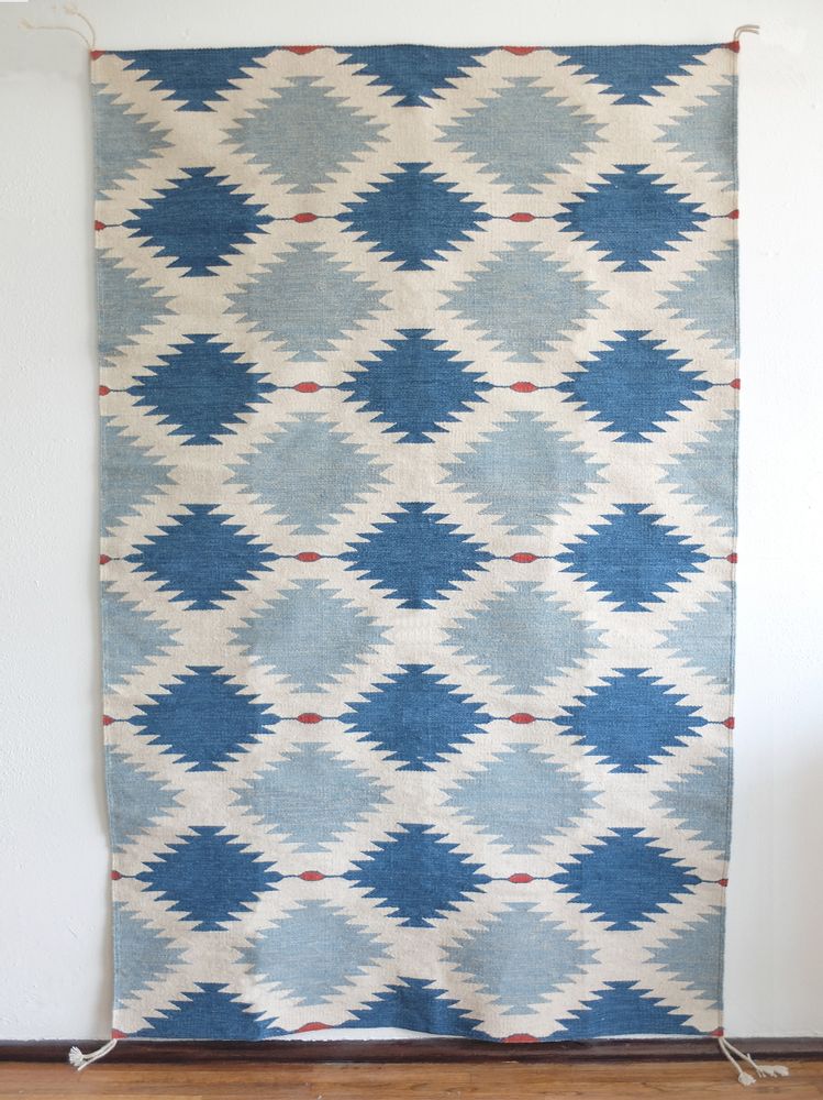 Decorative objects - Indigo rug - SANCHO PONCHO