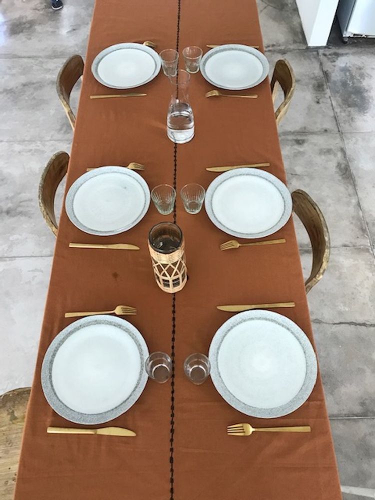 Assiettes de réception - art de la table - BERBERE HOME