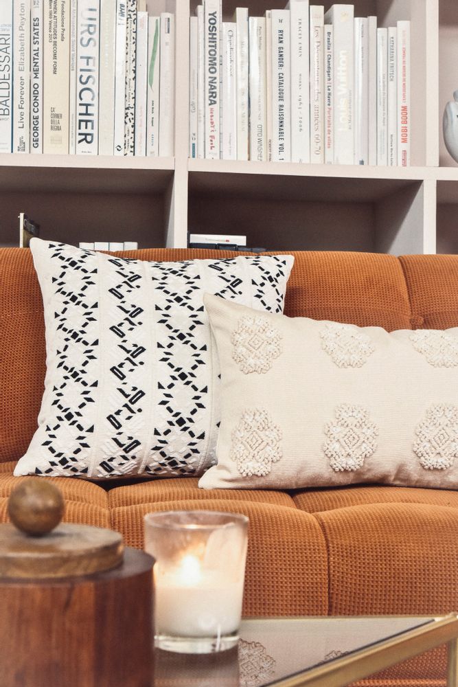 Coussins textile - COUSSIN FRIDA, Sable - COUTUME