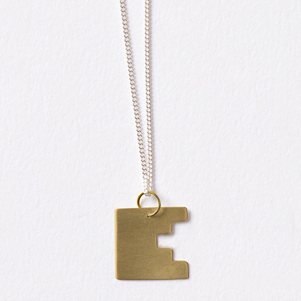 Jewelry - BAUHAUS Alphabet Necklace - DARKROOM