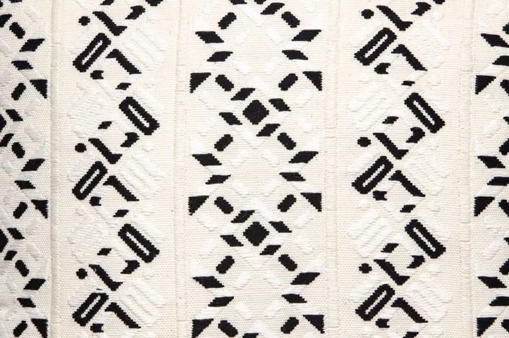 Fabric cushions - MERIDA PILLOW, Black - COUTUME
