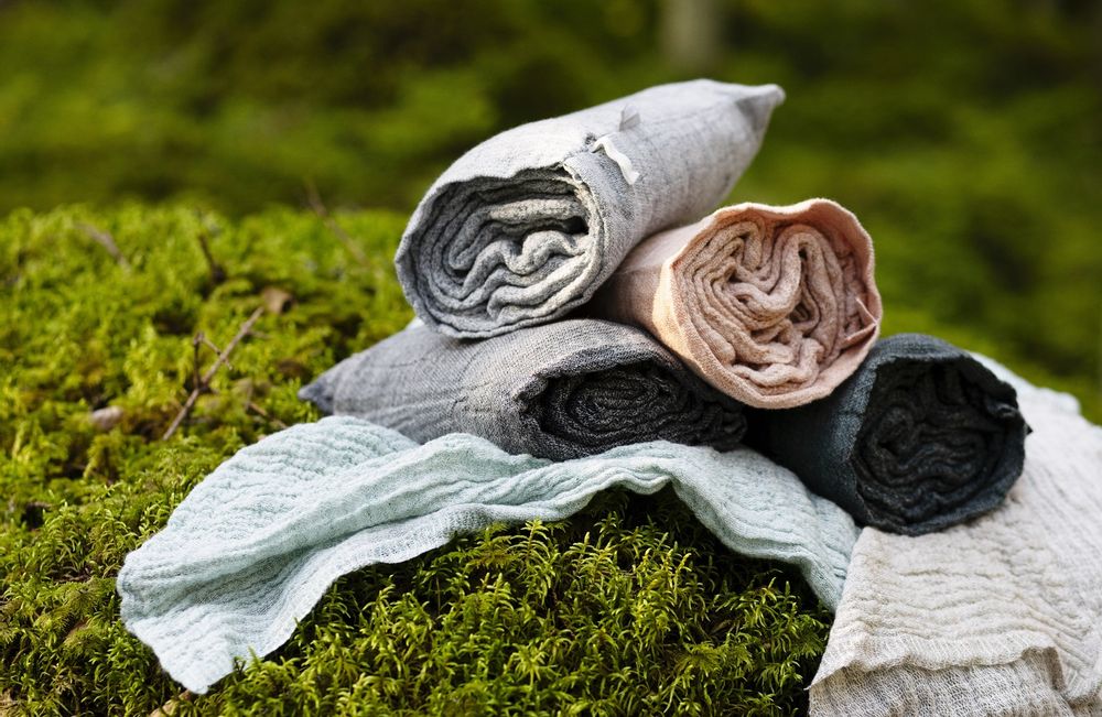 Other bath linens - NYYTTI Linen-tencel bath towels - LAPUAN KANKURIT OY FINLAND
