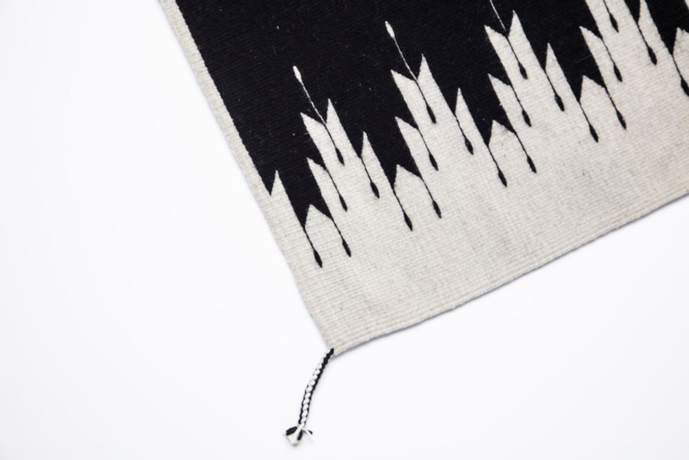Autres tapis - TAPIS en laine TEOTITLAN, Noir - COUTUME