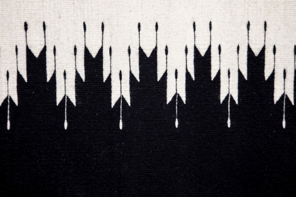 Autres tapis - TAPIS en laine TEOTITLAN, Noir - COUTUME