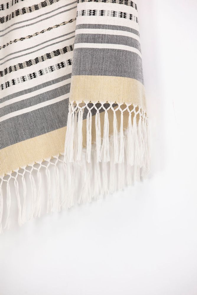 Throw blankets - THROW MITLA, Blond - COUTUME