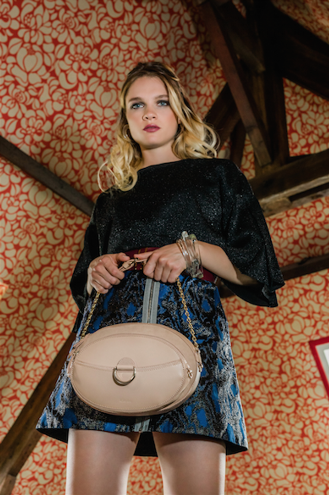Bags and totes - Leather handbag, bag PALOMA - KATE LEE
