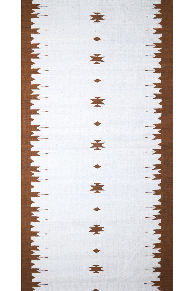 Autres tapis - TAPIS en laine FLORES, Terracotta - COUTUME