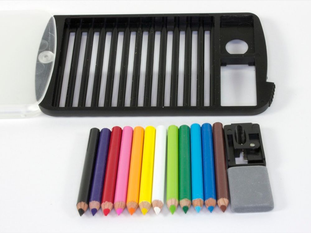 Stylos, feutres et crayons - MUY - Mini crayons de couleur - MUY