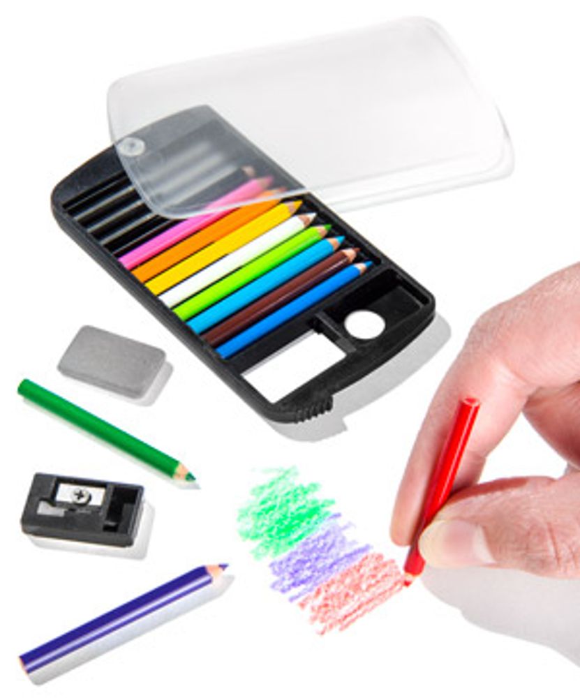 Stylos, feutres et crayons - MUY - Mini crayons de couleur - MUY