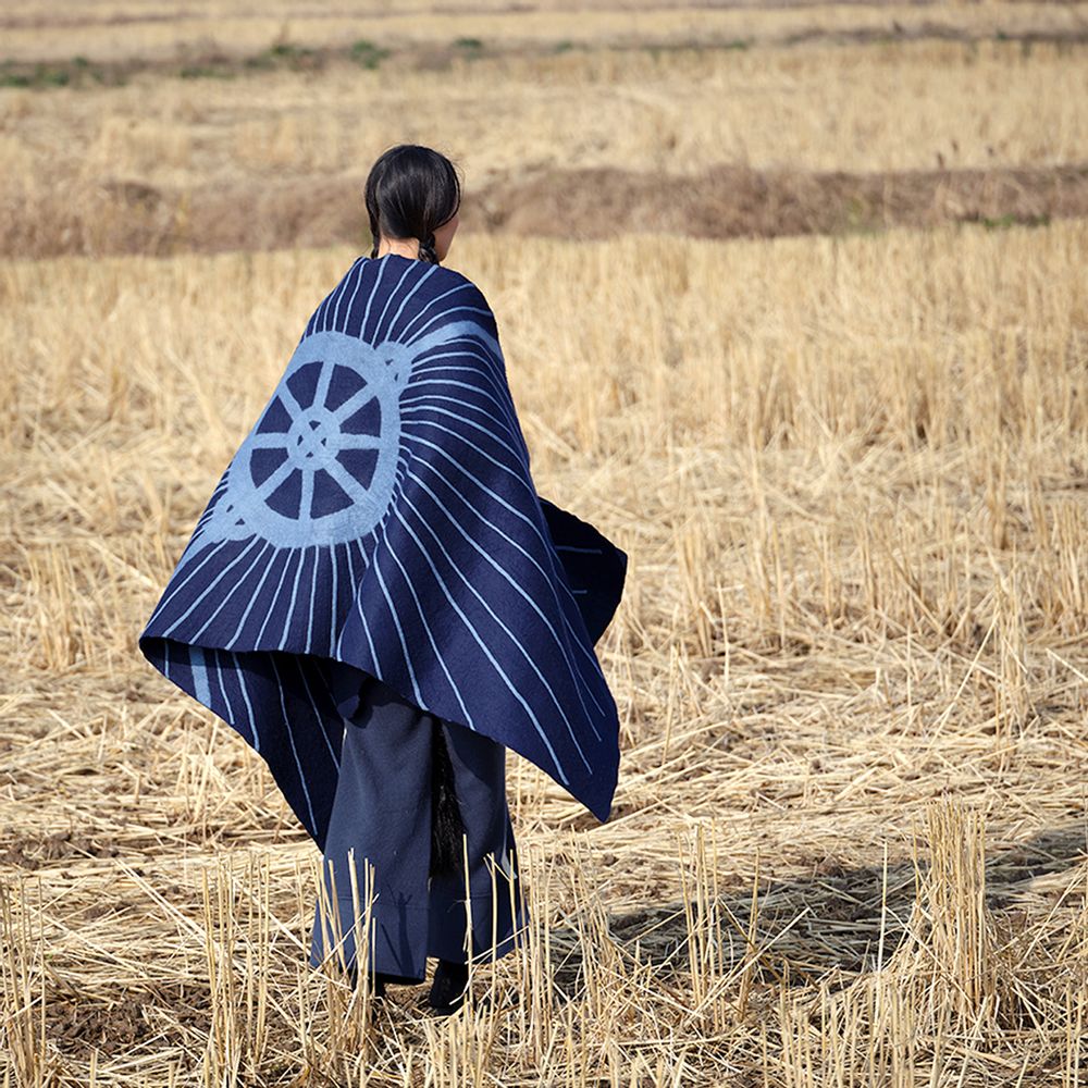 Plaids - Le châle dôme - SANDRIVER MONGOLIAN CASHMERE
