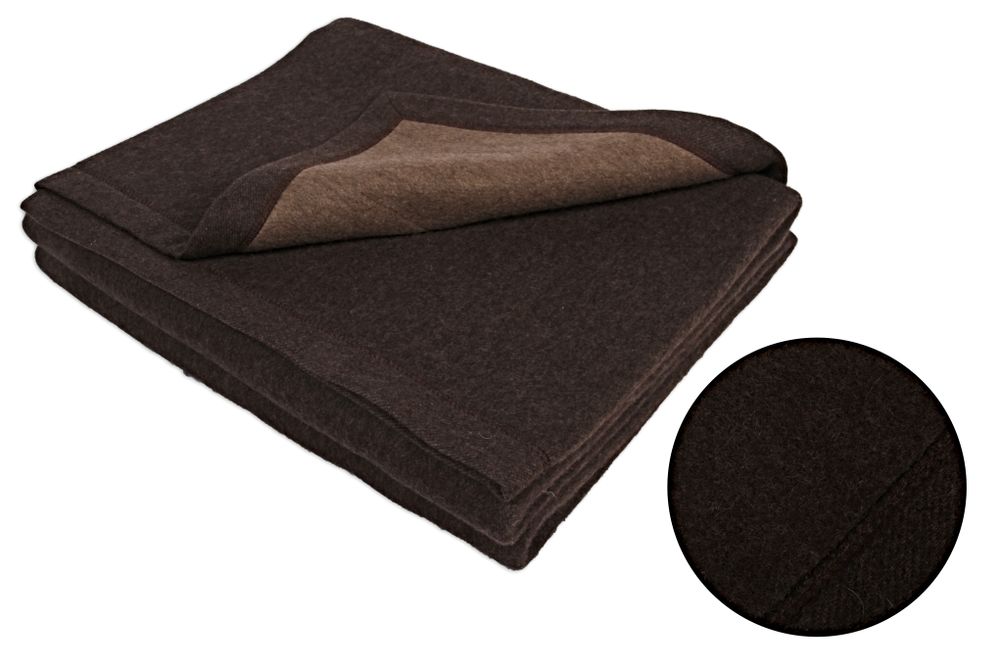 Plaids - Couverture tissée en duvet de yak - ERDENET CASHMERE