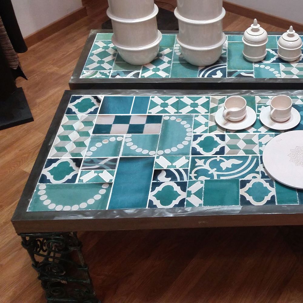 Tables basses - LES TABLES BASSES COLORS CIMENT - MADE IN DIVA