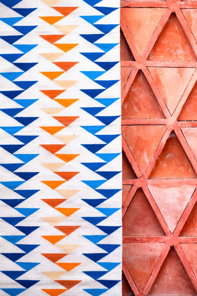 Objets de décoration - Tapis Pasillo Triángulos - SANCHO PONCHO