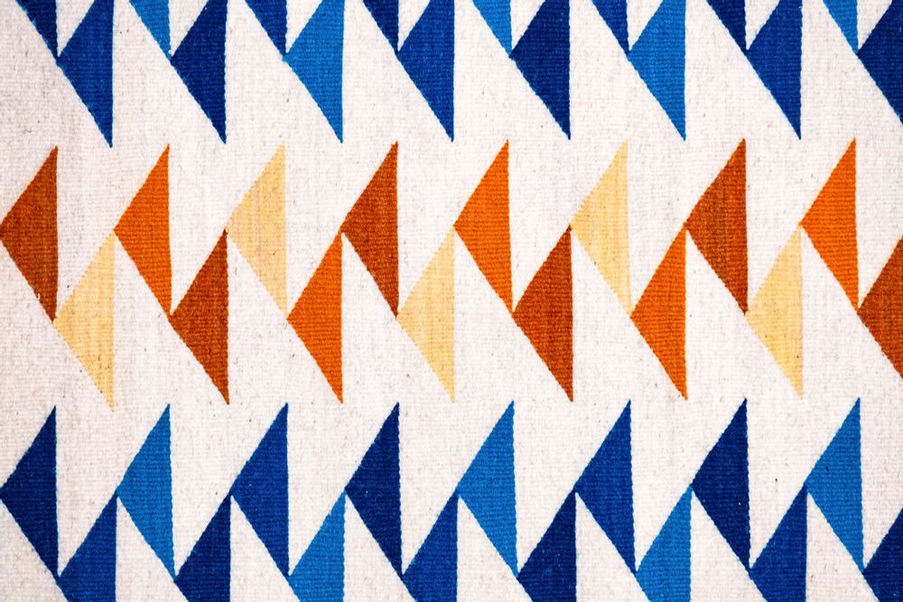 Objets de décoration - Tapis Pasillo Triángulos - SANCHO PONCHO
