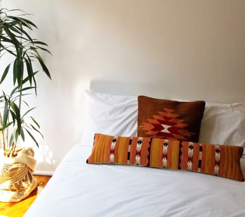 Fabric cushions - Ethnic bolsters - SANCHO PONCHO