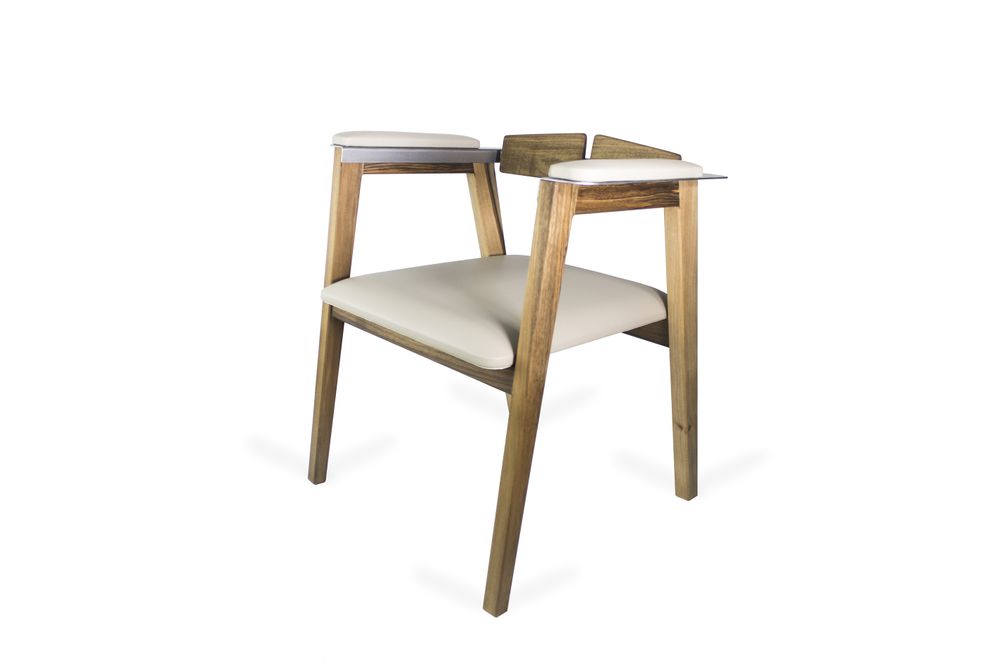Assises pour bureau - Fauteuil Jean - Cuir - ATELIERNOVO