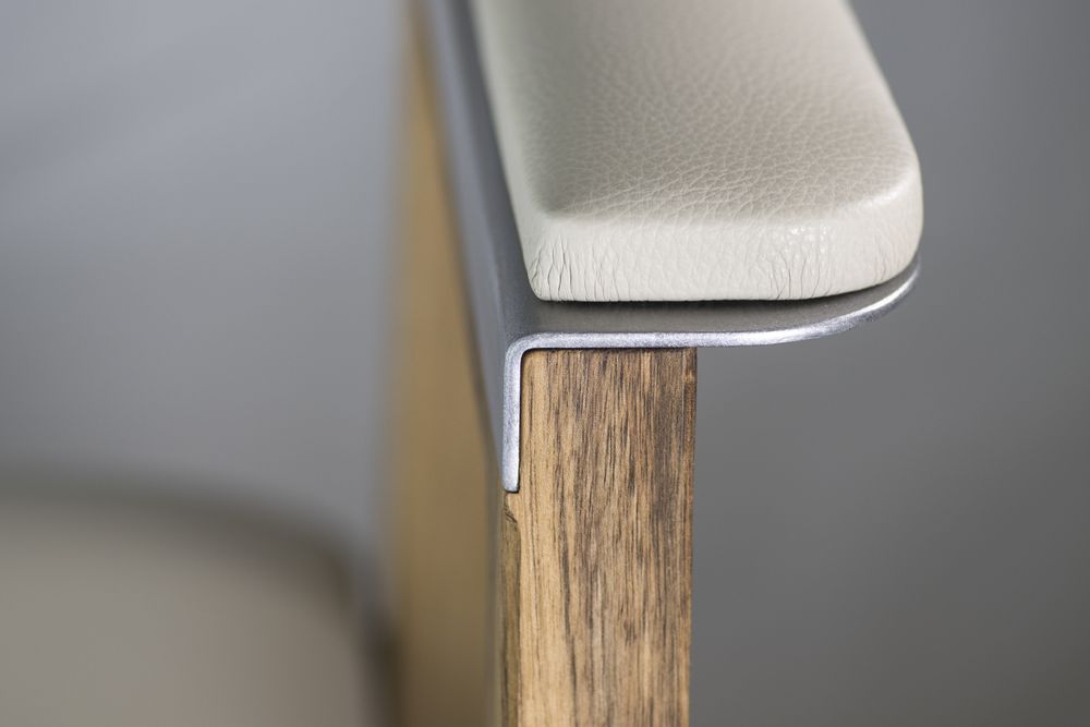 Assises pour bureau - Fauteuil Jean - Cuir - ATELIERNOVO