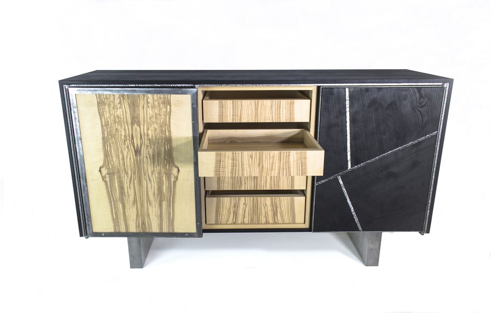Buffets - Buffet Black Ash - ATELIERNOVO