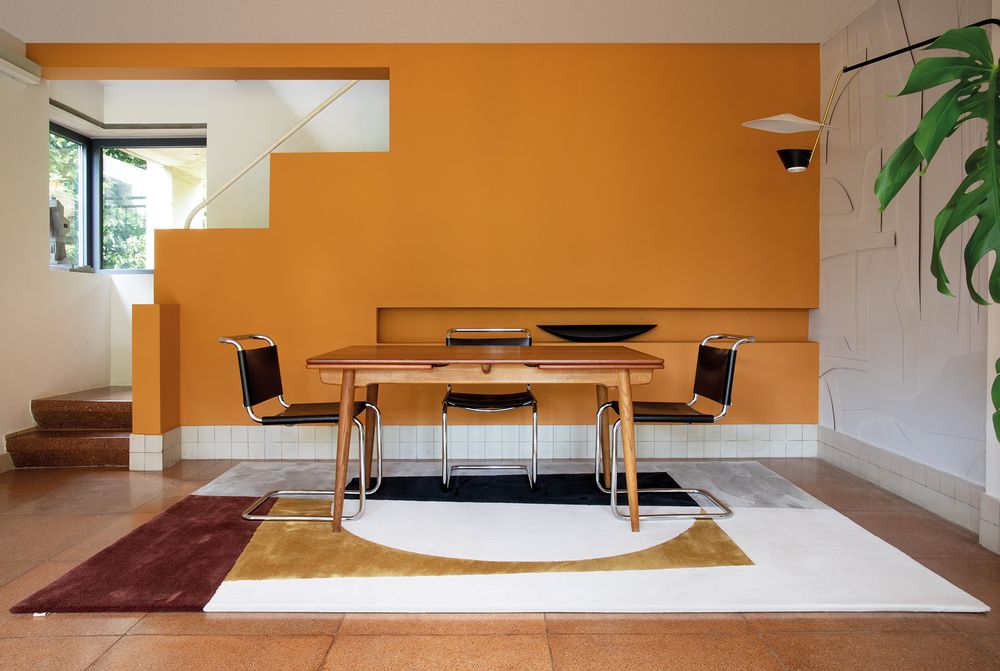 Tapis sur-mesure - Tapis en laine et soie Bauhaus - LIMITED EDITION - 2TEC2